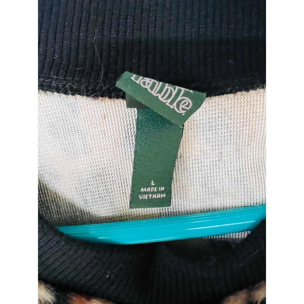 Wild Fable Leopord Print Crewneck - Picture 3 of 5